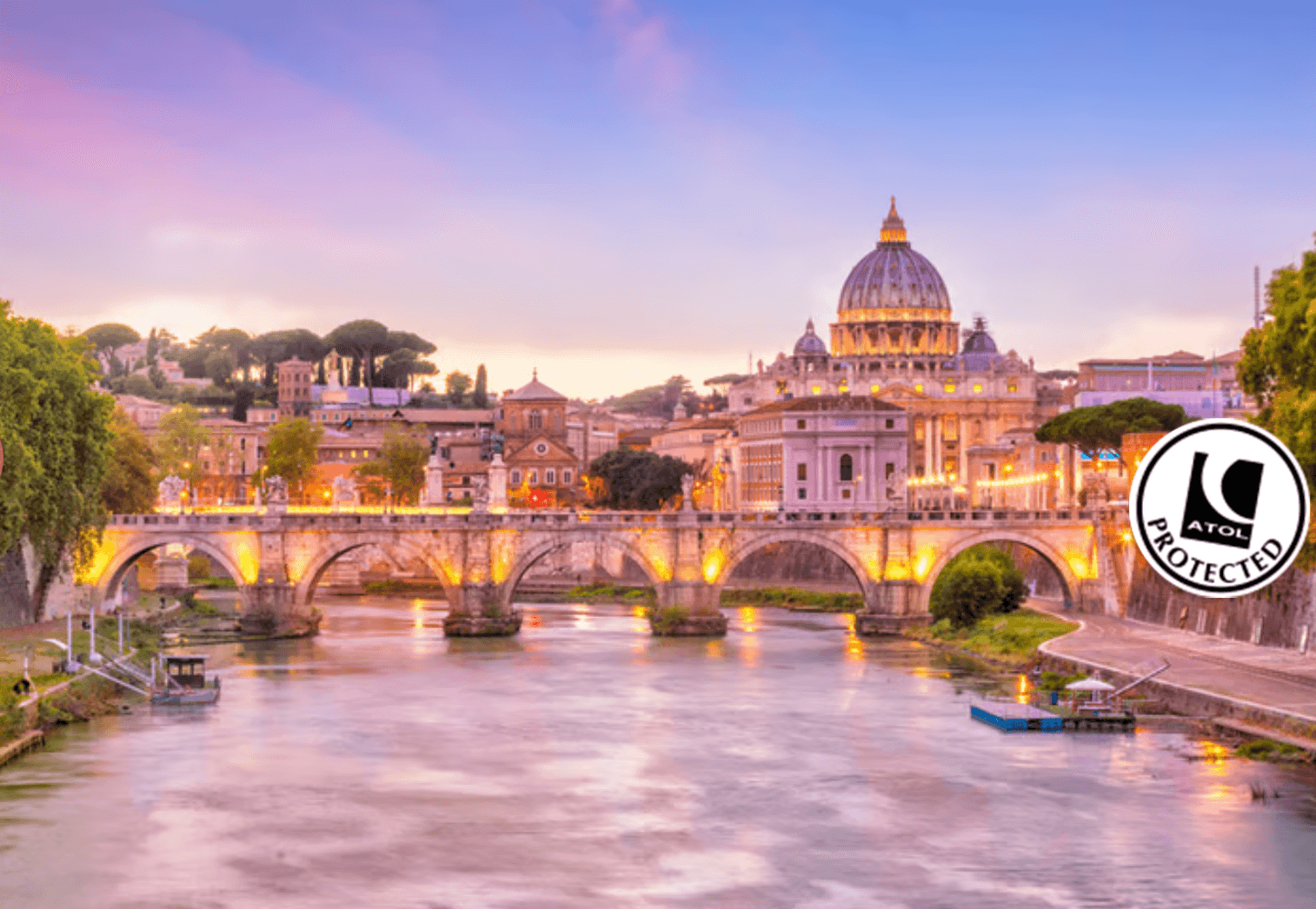 4* Rome City Break from ยฃ93 pp ๐ญ๐บ