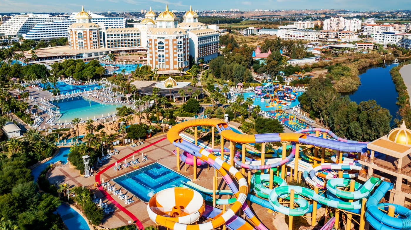 Popular 5 ⭐ Lara Turkey 🇹🇷 All inclusive resort (school holidays, other dates for less)