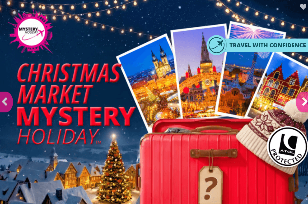 £99 Christmas Market Mystery Holiday! 🎄🌭